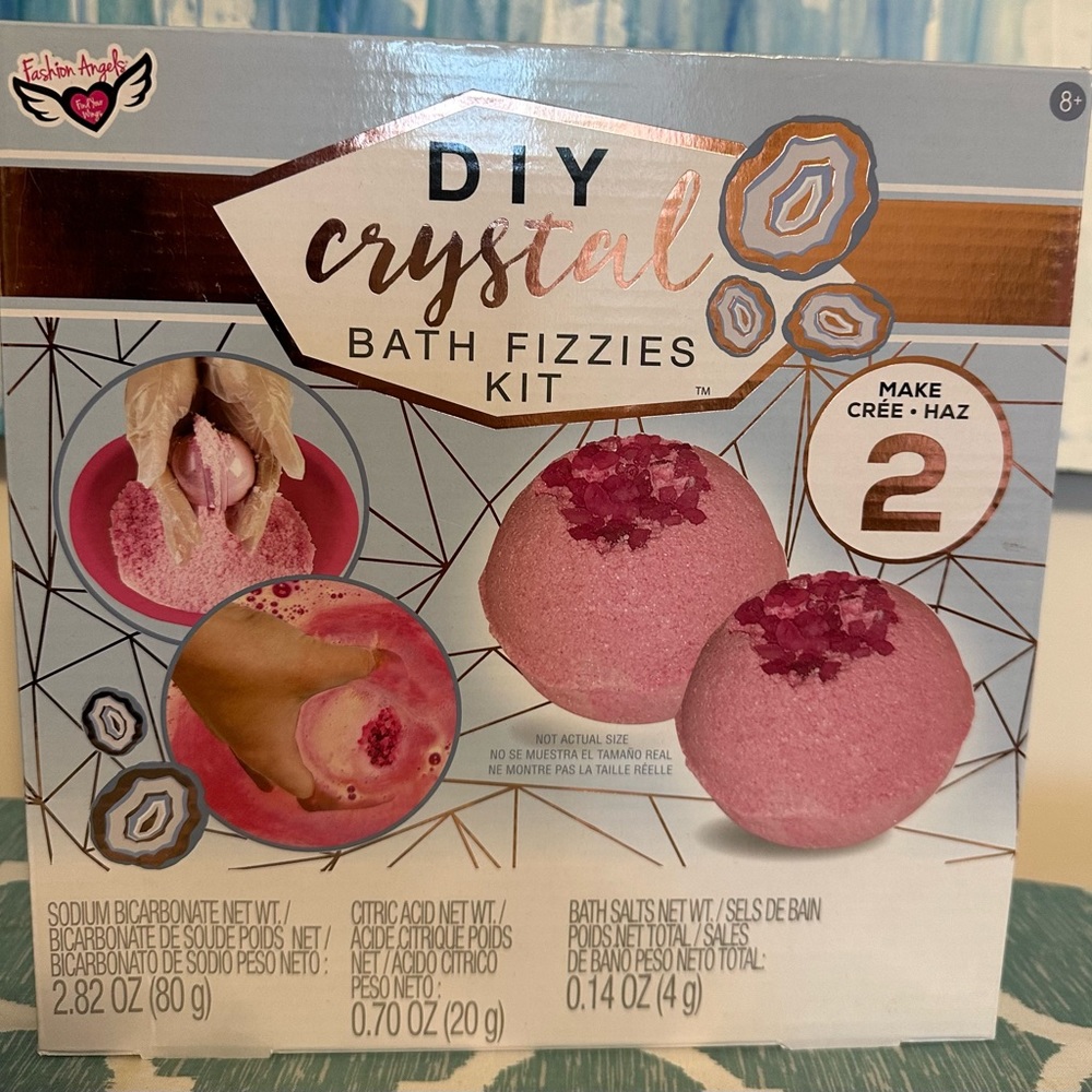 DIY Crystal Bath Fizzies Kit